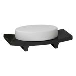 Resin Soap Dish, Black